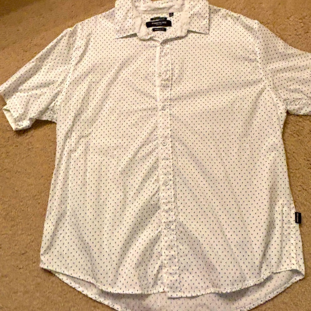 Kenneth Cole men's 2X button-down